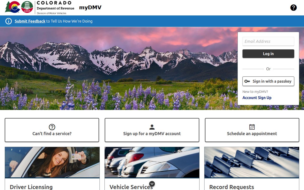 Weld County traffic court records myDMV portal